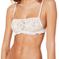 Etam Rayonnante Lace Bralette in Pearl, Size Large