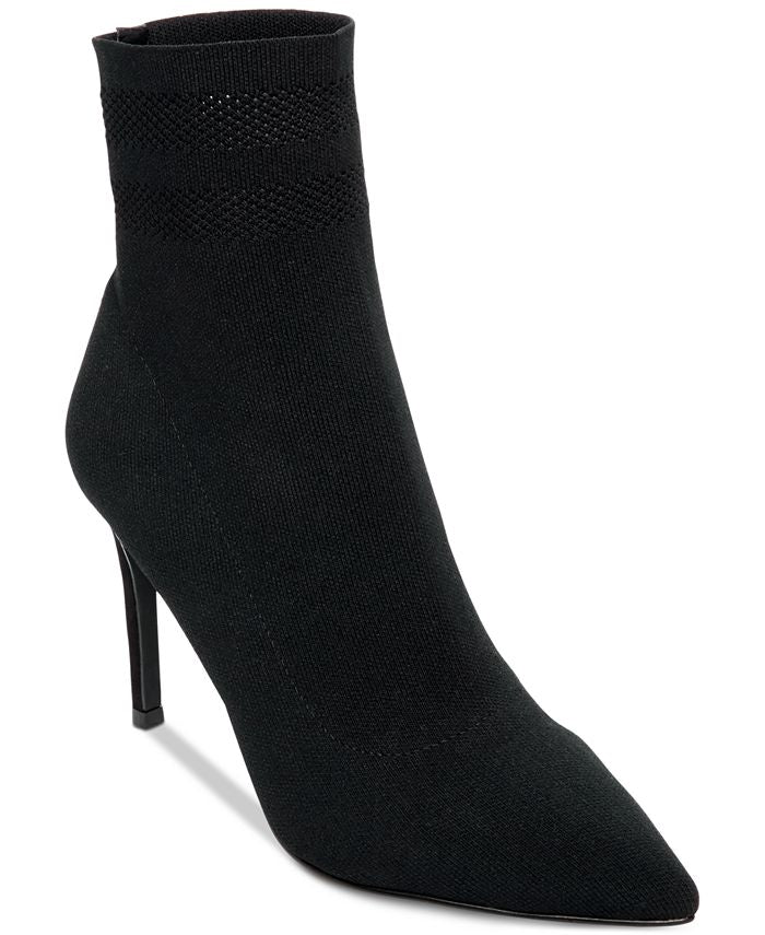 Steve Madden Women's Cookie Sock Booties Black Size 6.5 M