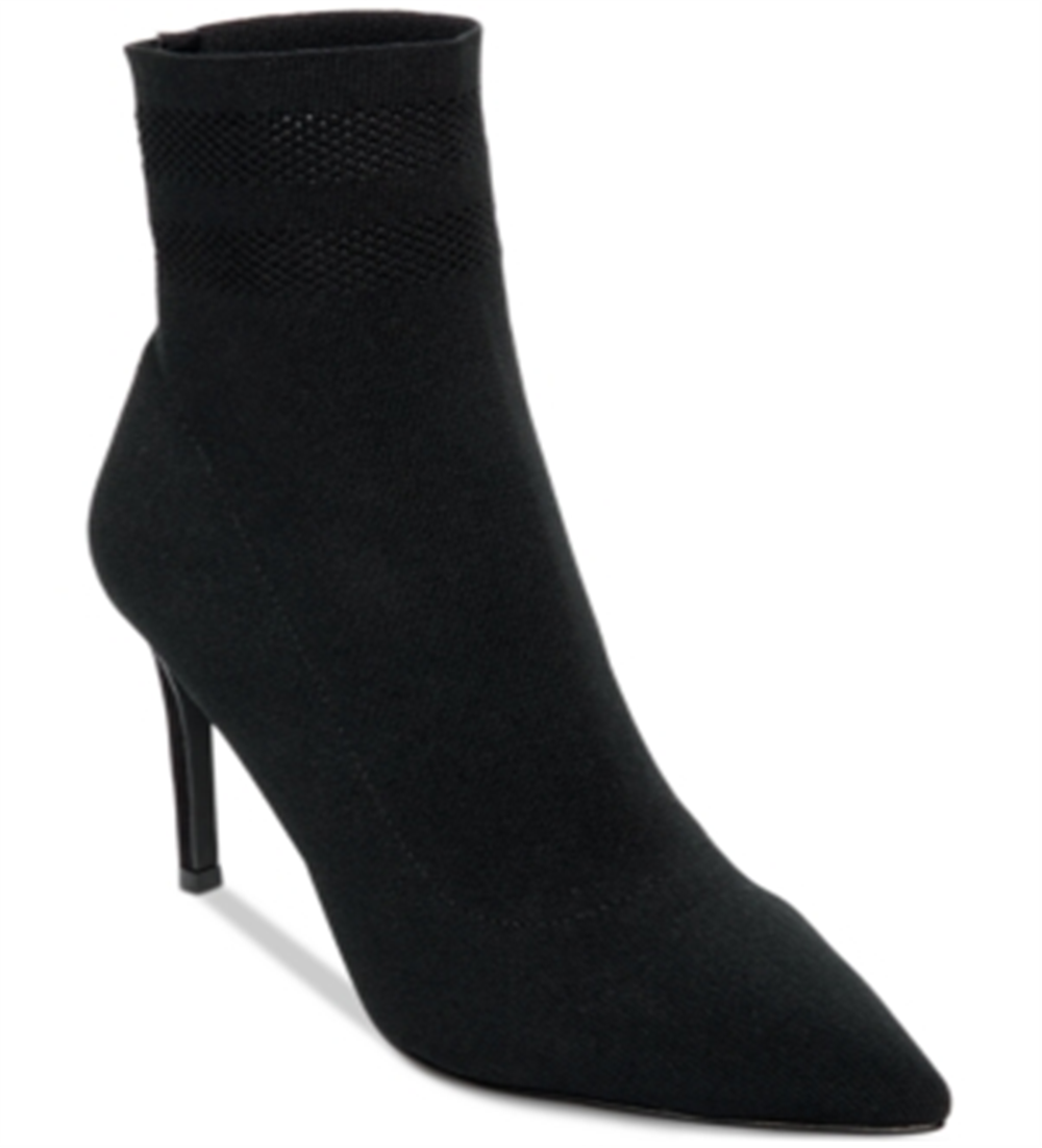Steve Madden Women's Cookie Sock Booties Black Size 6.5 M