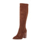 Steve Madden Women's Roxana Knee High Boot Brown Size 7.5 M