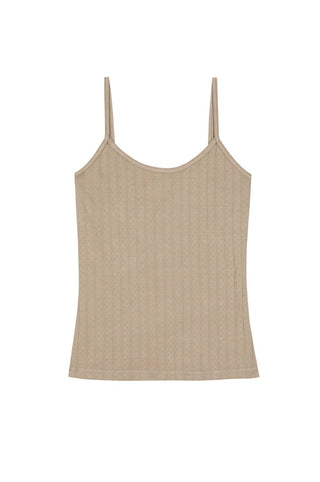 Donni. - The Pointelle Cami Tank Top