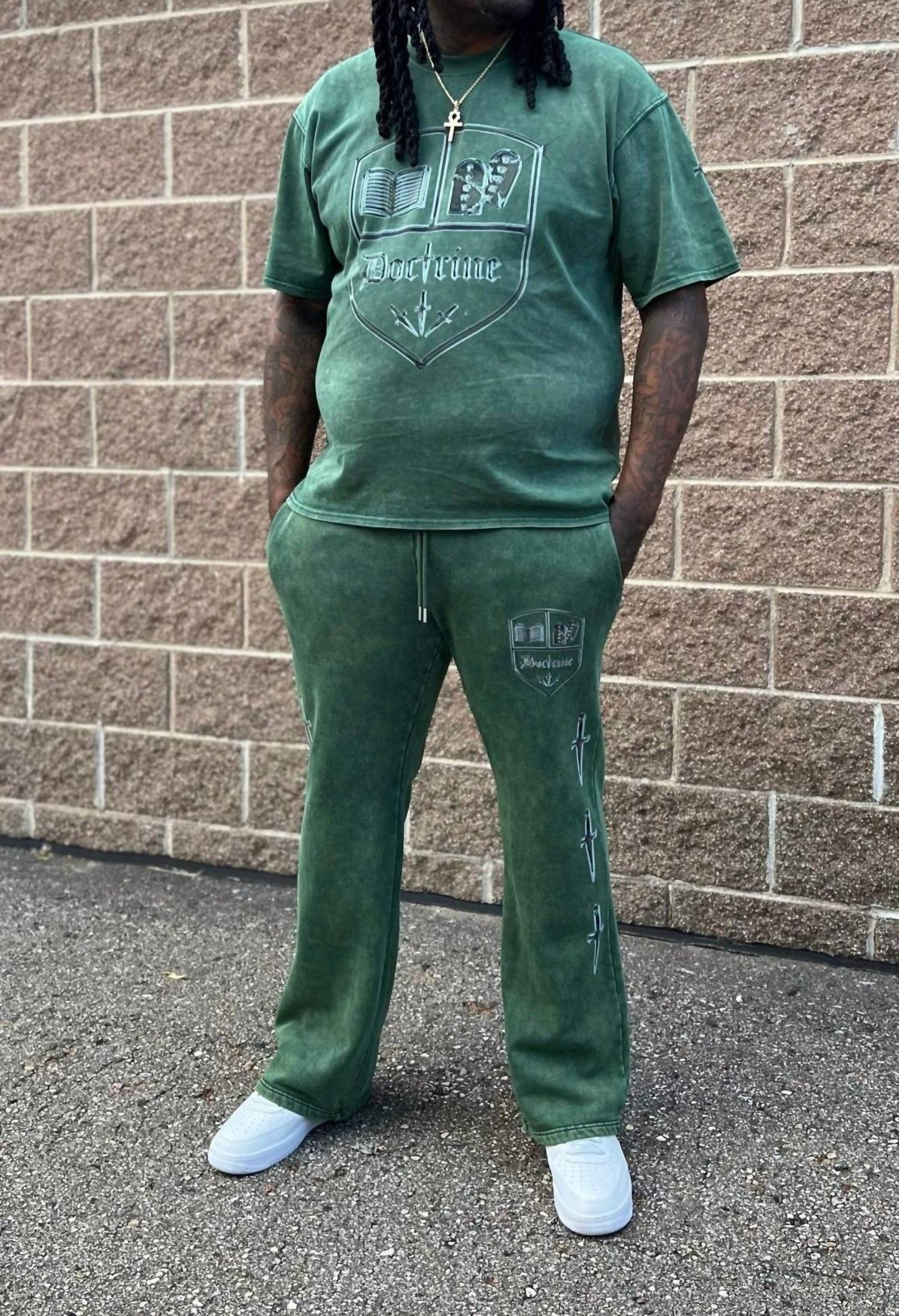 Doctrine - Coat Of Arms Flare Jogger