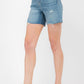 Judy Blue - Cut Off Mid Thigh Jean Shorts
