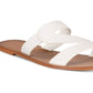 Aldo Women's Falema Flat Sandals White Size 6.5 B