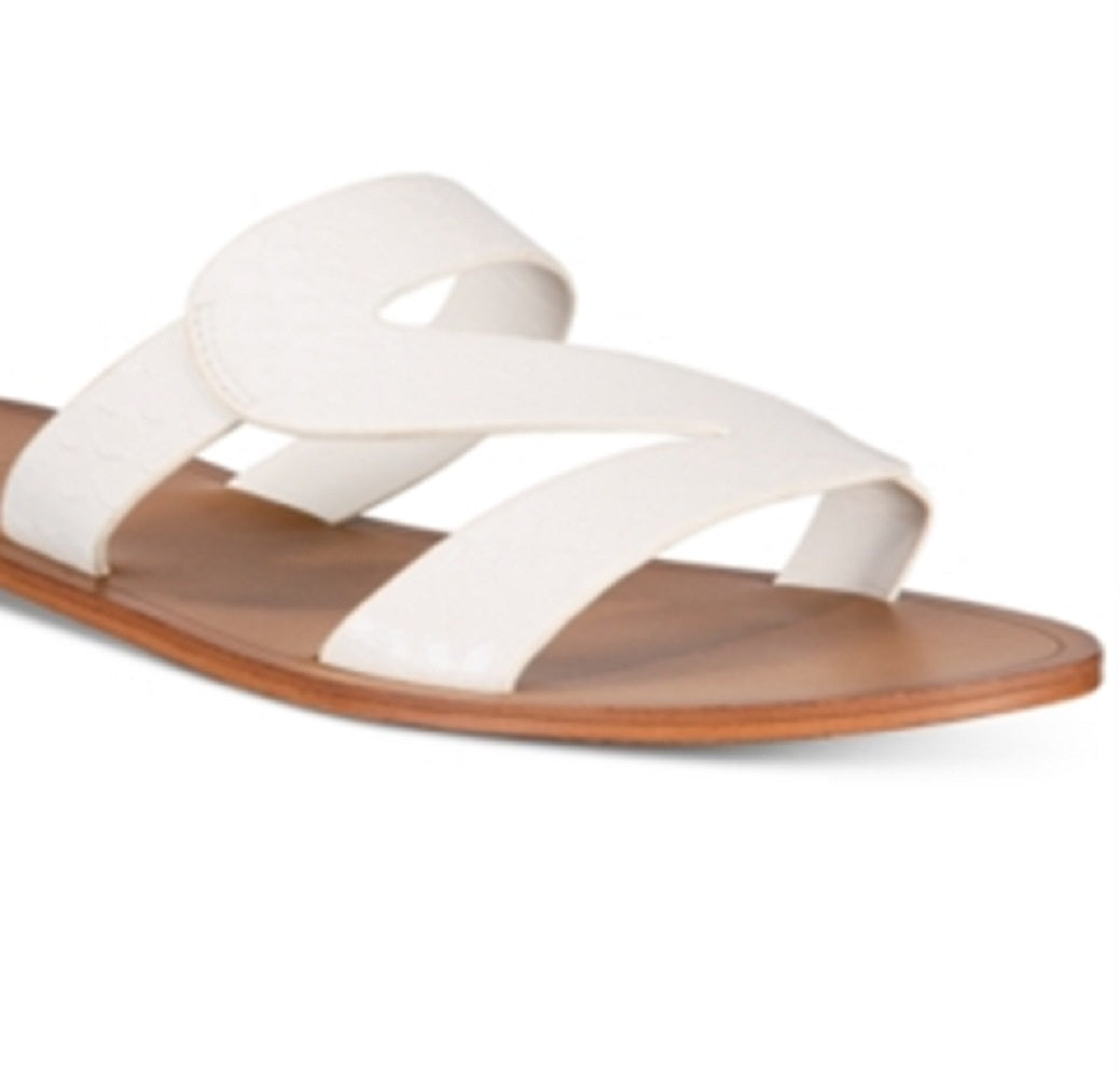 Aldo Women's Falema Flat Sandals White Size 6.5 B