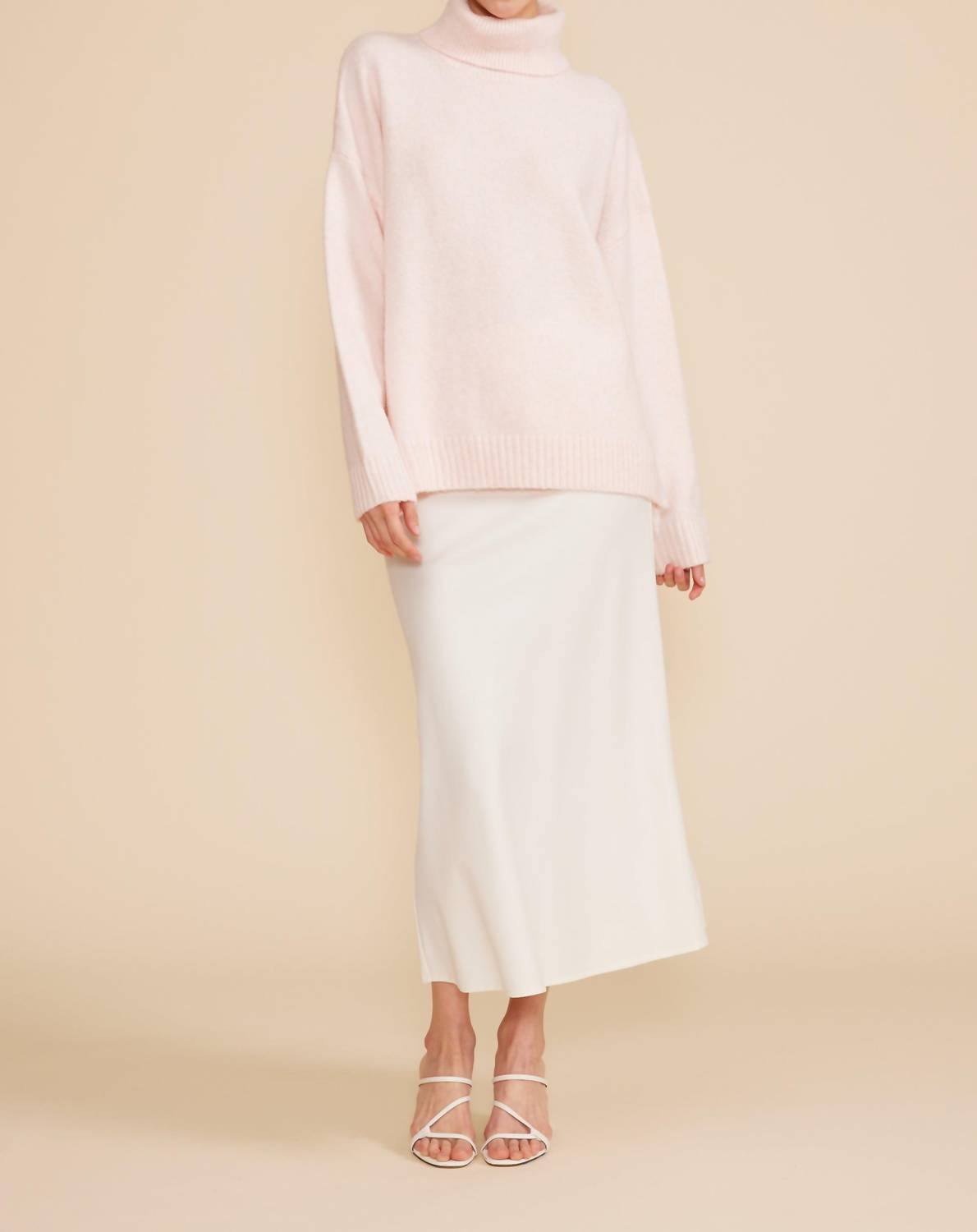 Lucy Paris - Calie Turtleneck Oversized Sweater
