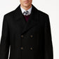 Ralph Lauren Men's Wool Blend Double Breasted Pea Coat Black Size 36