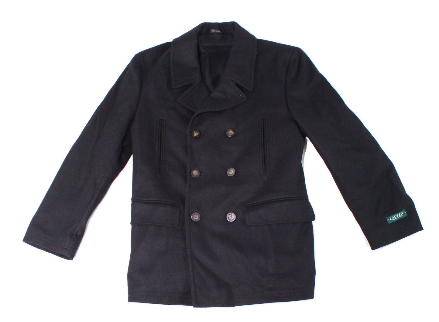 lauren-ralph-lauren-mens-black-double-breasted-peacoat-size-42s