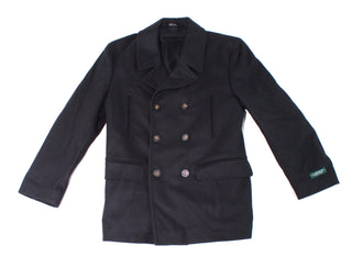 Lauren Ralph Lauren Men's Black Double Breasted Peacoat Size 42S