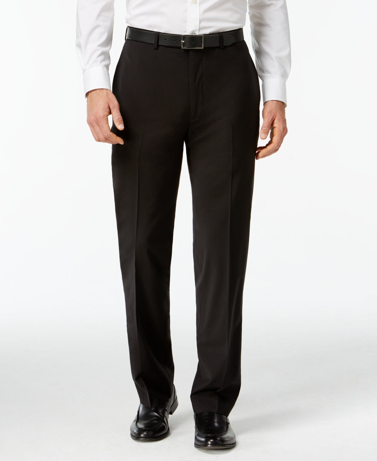 Calvin Klein Men's Infinite Stretch Solid Slim Fit Pants Black Size 30X30