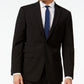 Calvin Klein Men's Infinite Stretch Solid Slim Fit Suit Jacket Black Size 38