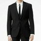 Calvin Klein Men's Stretch Solid Slim Fit Suit Jacket Black Size 44