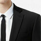 Calvin Klein Men's Stretch Solid Slim Fit Suit Jacket Black Size 44