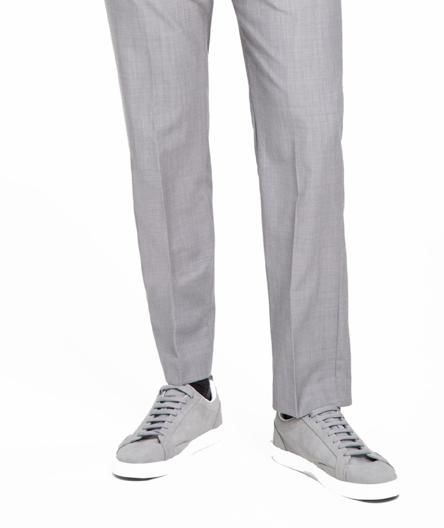 Calvin Klein Men's Infinite Stretch Solid Slim Fit Pants Gray Size 34X32
