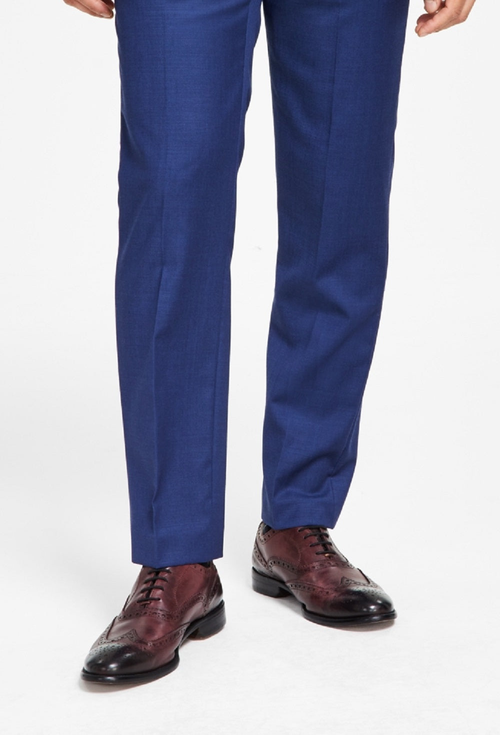 Calvin Klein Men's Infinite Stretch Solid Slim Fit Pants Blue Size 32X32