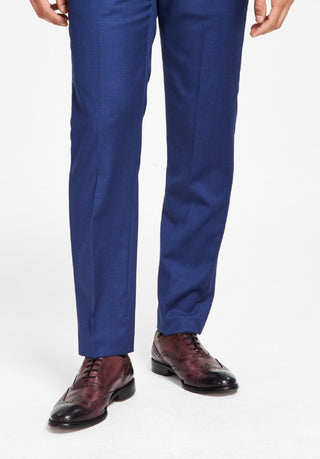 Calvin Klein Men's Infinite Stretch Solid Slim Fit Pants Blue Size 38X32