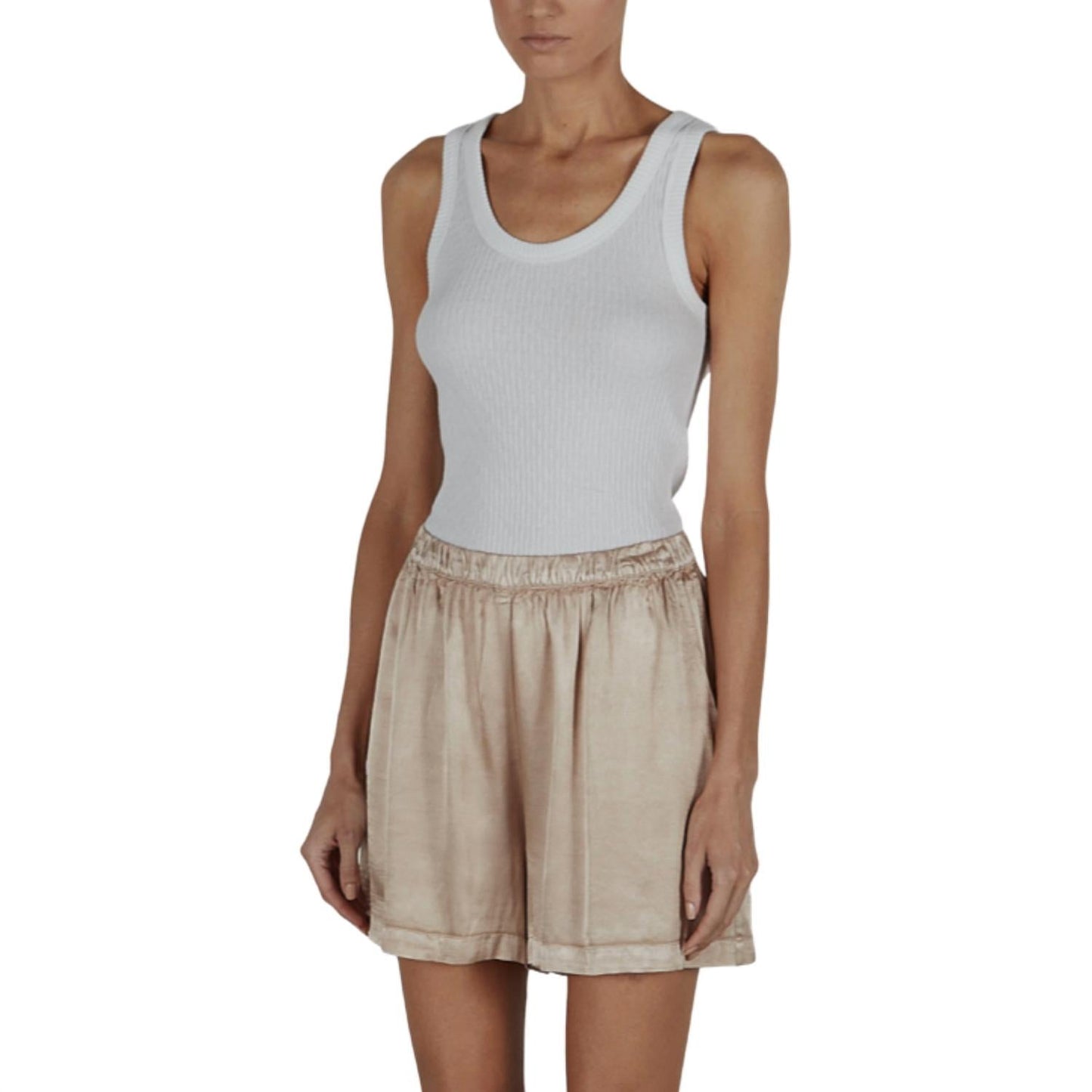 Enza Costa - SOFT COTTON KNIT BASEBALL TANK