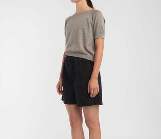 Micaela Greg - Raglan Short Sleeve Tee