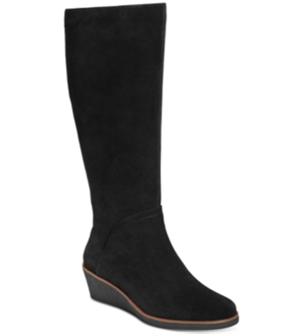 Aerosoles Women's Binocular Wedge Boot Black Size 11 W