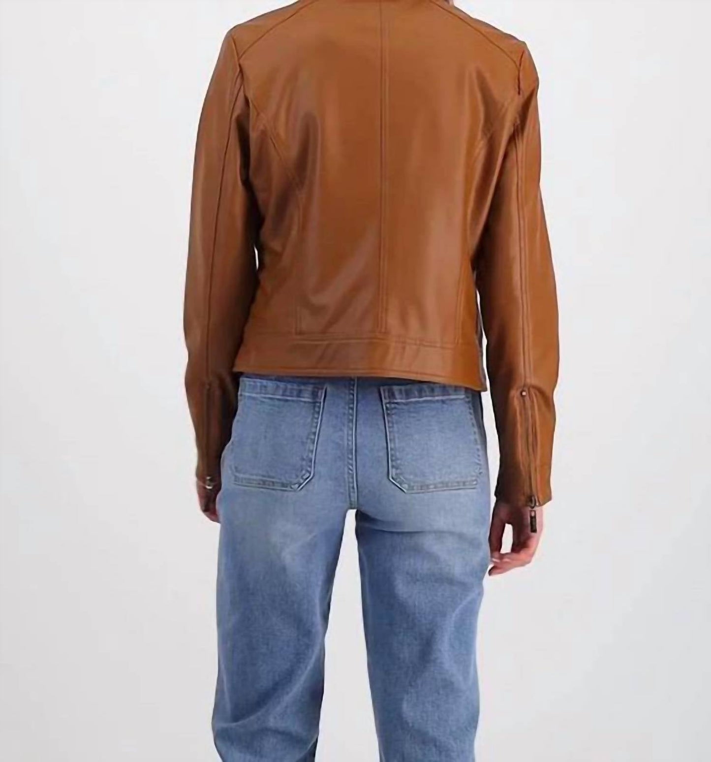 Joujou - Juniors Faux-fur-lined Moto Jacket