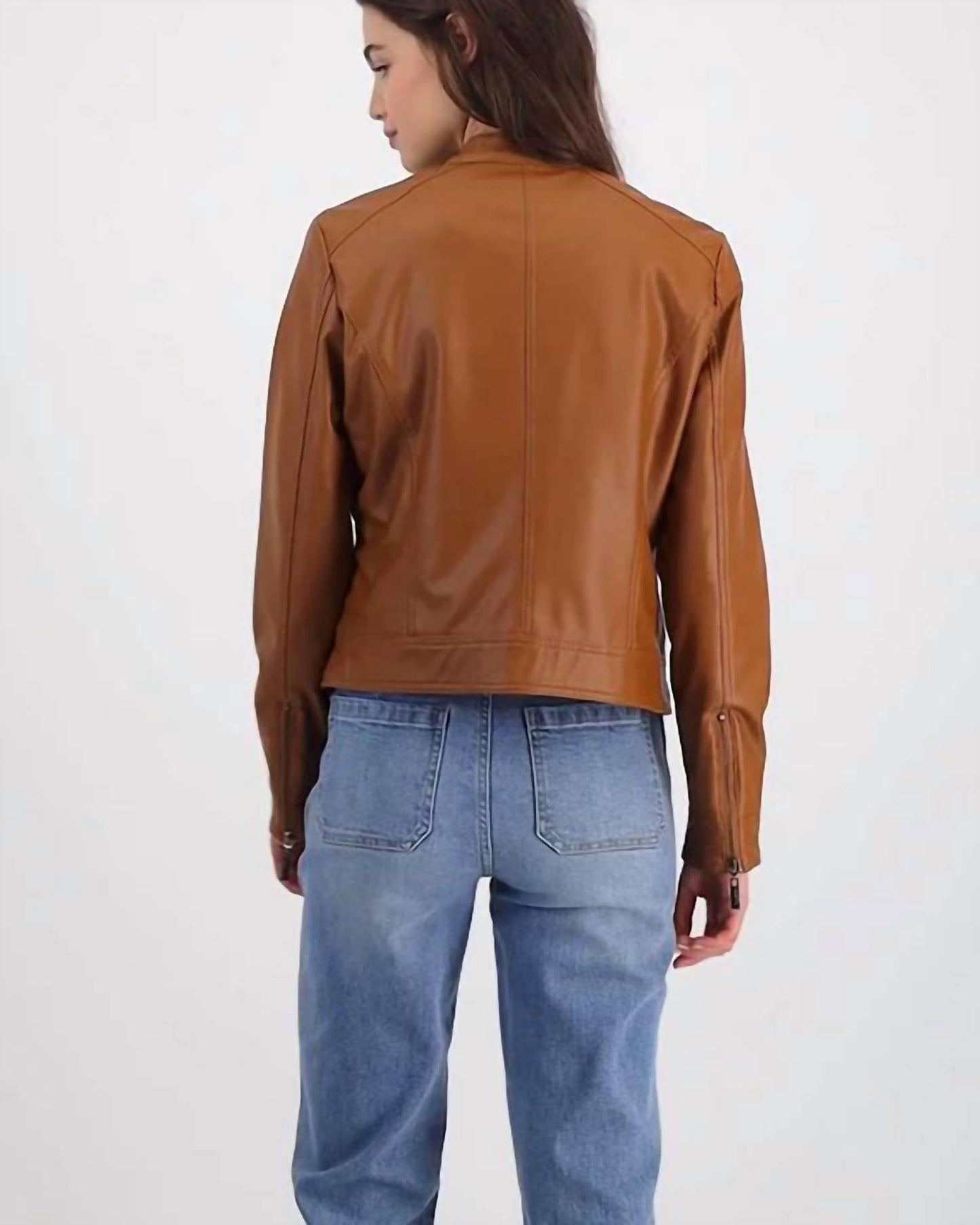Joujou - Juniors Faux-fur-lined Moto Jacket