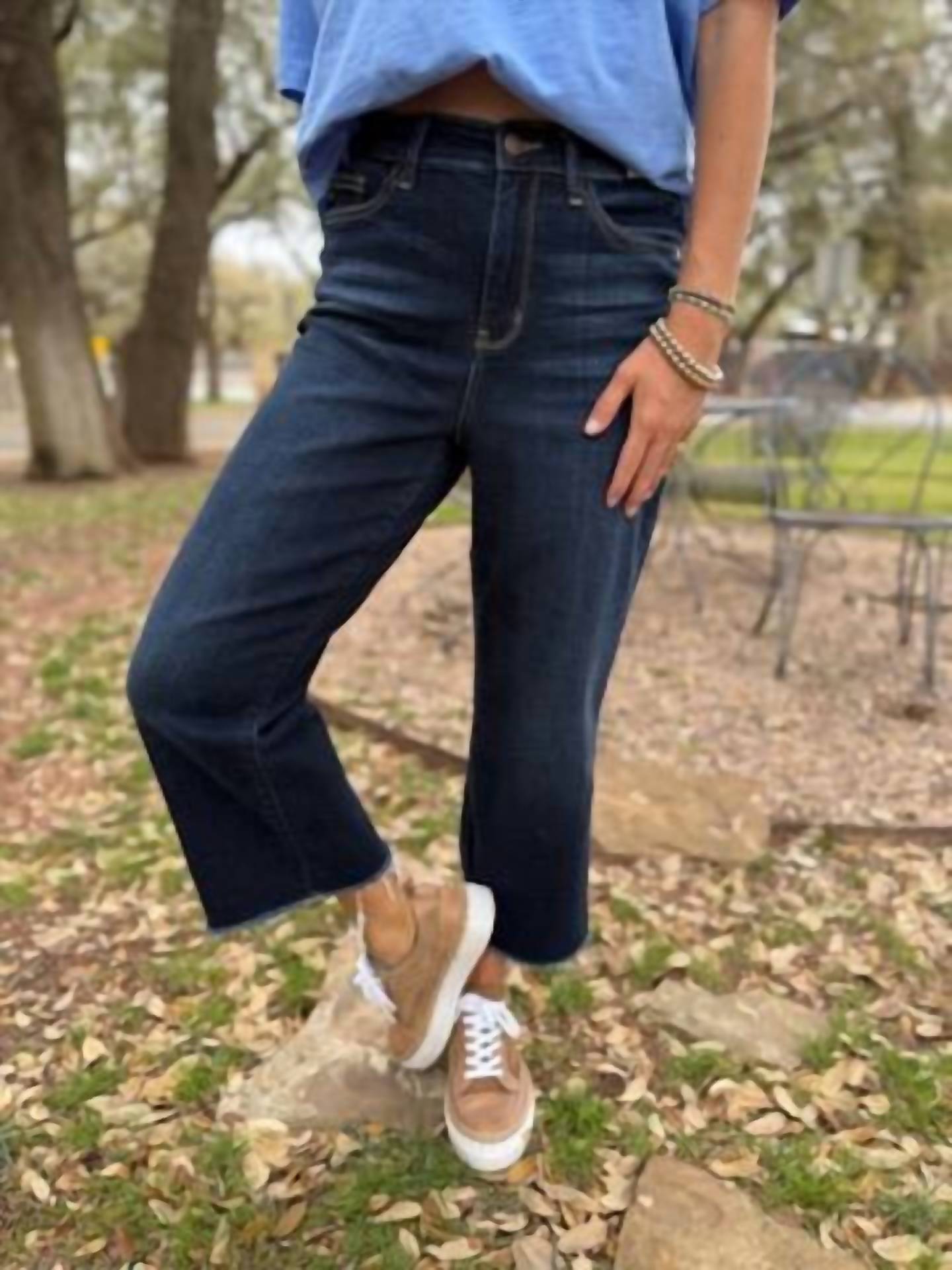 Judy Blue - Women's Wide Leg Crops