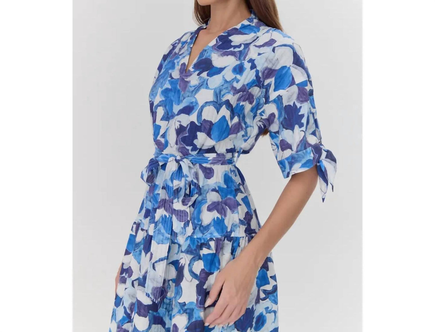 Adelyn Rae - Mona Drop Waist Midi Dress