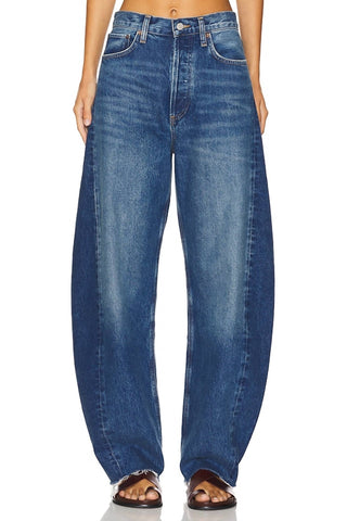 Agolde - Luna Pieced High Rise Jeans