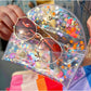 Packed Party - Women's Confetti-filled Sunglass Case