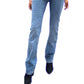 Bevy Flog - Lindsey Drawstring Flare Denim Pant