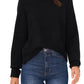 1.state Women's Long Sleeve Cozy Wrap Back Sweater