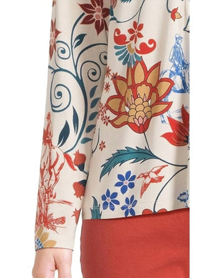 Johnny Was - JANIE FAVORITE LONG SLEEVE BUTTON HENLEY