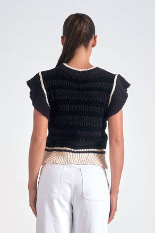 Elan - Sweater Cap Sleeve