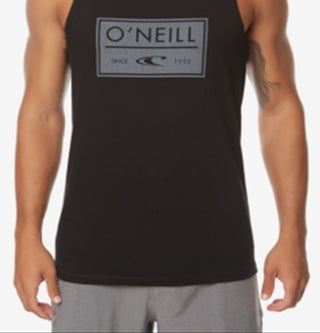 O'Neill Men's Logo Tank Top Black Size X-Large