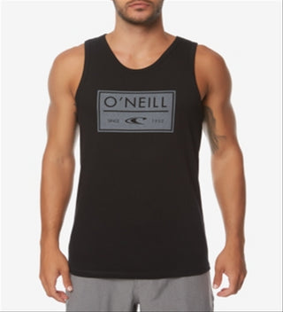 O'Neill Men's Logo Tank Top Black Size X-Large
