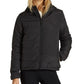 Billabong Women's Transport Hooded Puffer Coat Black Size Small