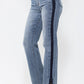 Judy Blue - High Waist Side Seam Detail Straight Leg