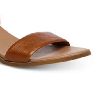 Steve Madden Women's April Block Heel Sandal Brown Size 9 M