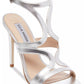 Steve Madden Women's Sidney Dress Sandals Gray Size 10