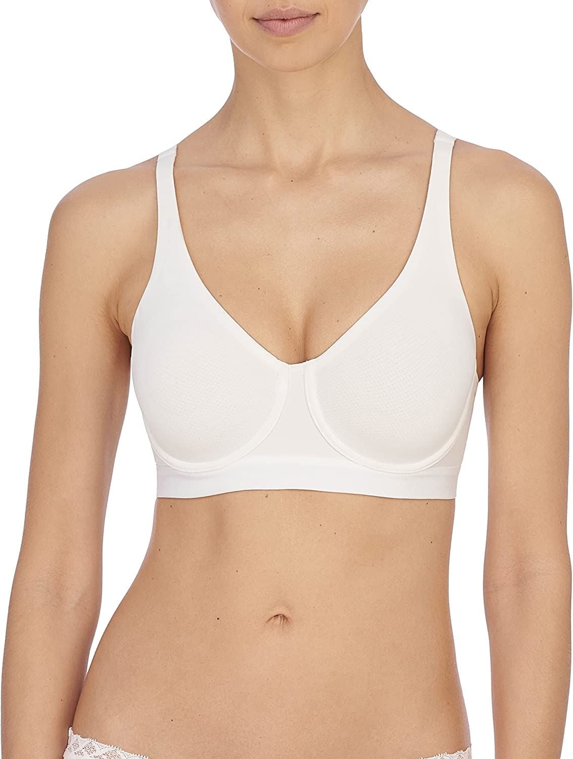 Natori Women's White Recharge Sports Bra Size 40DDD