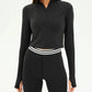 Splits59 - Stevie Active Rib Half Zip Sweater