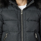 Noize Men's Clark Quilted Bomber With Hood Black Size S