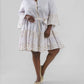 Pep'S Cannes - Short Net Print Mini Dress - Plus