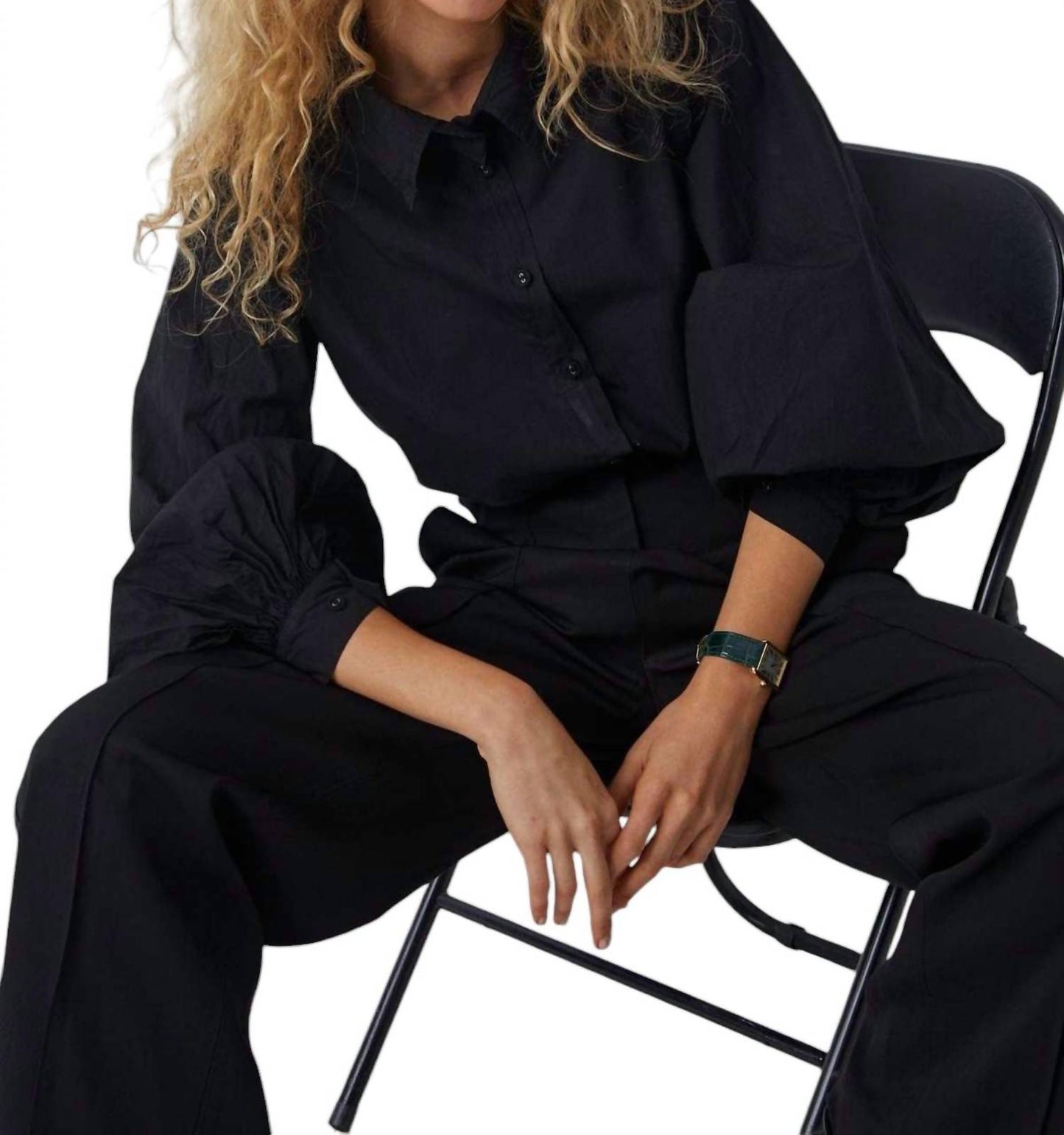 Q House Of Basics - Queen Button Down Shirt