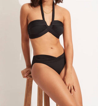 Seafolly - Collective Halter Bandeau Bikini Top