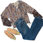 Dylan - Talia Printed Long Sleeve Blouse
