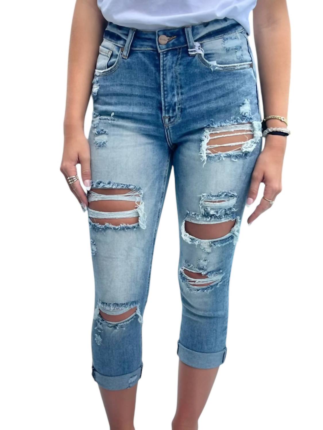 Risen - Calculated Risk Capris Jeans