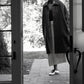 7115 By Szeki - Cuffed Wool Coat