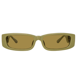 Linda Farrow - WOMEN'S TALITA RECTANGULAR SUNGLASSES