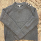 Autumn Cashmere - Women's Fancy Shaker Stitch Button Shoulder Sweater